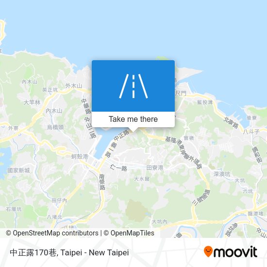 中正露170巷 map