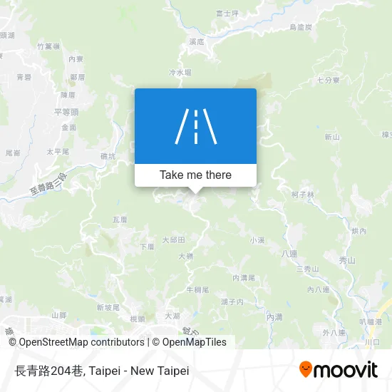 長青路204巷地圖