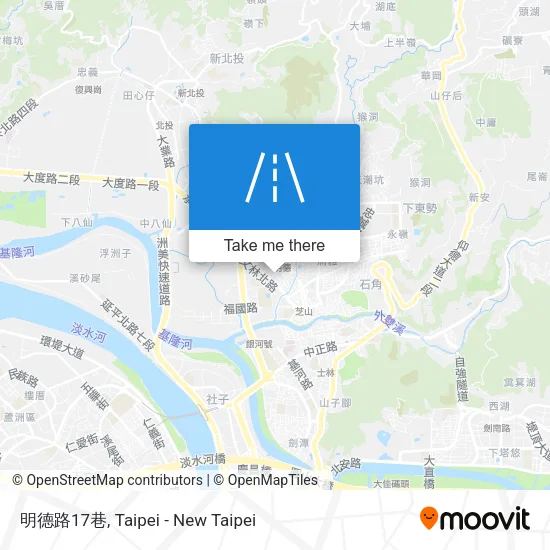 明德路17巷地圖