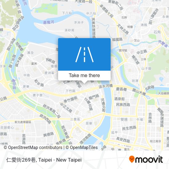 仁愛街269巷地圖