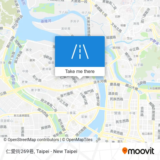 仁愛街269巷 map