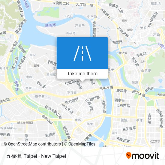 五福街 map