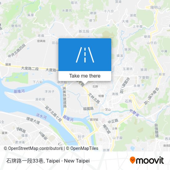 石牌路一段33巷 map