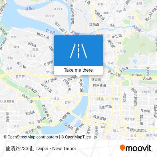 龍濱路233巷 map