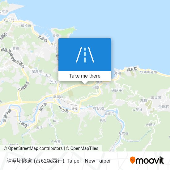 龍潭堵隧道 (台62線西行)地圖