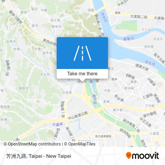 芳洲九路地圖