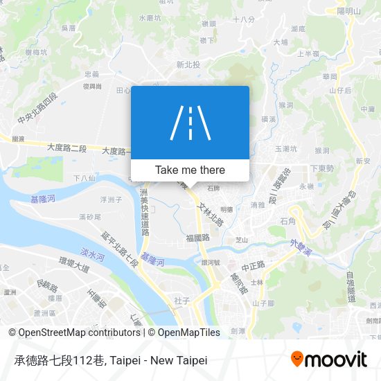 承德路七段112巷 map