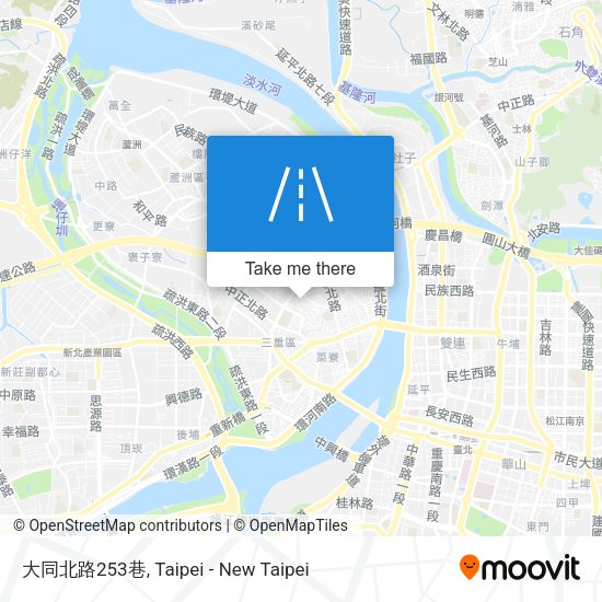大同北路253巷地圖