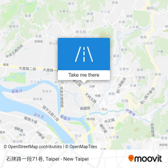 石牌路一段71巷 map