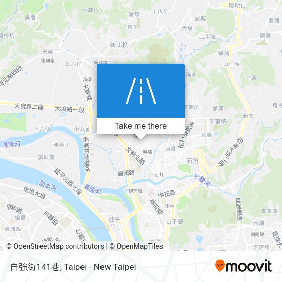 自強街141巷地圖