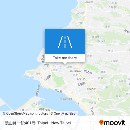 義山路一段401巷 map