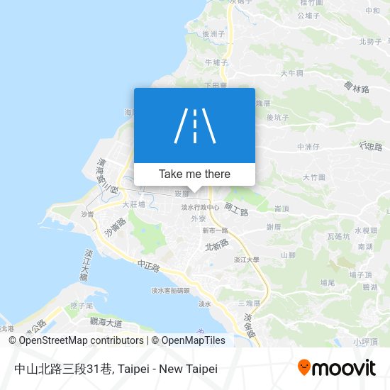 中山北路三段31巷 map