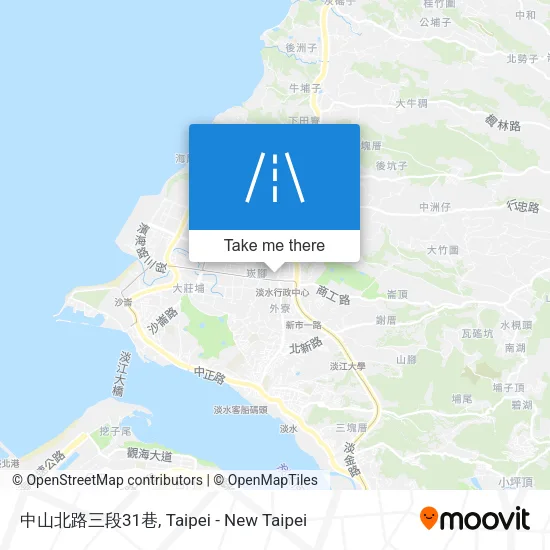 中山北路三段31巷 map