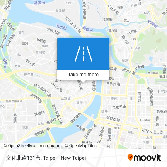 文化北路131巷地圖