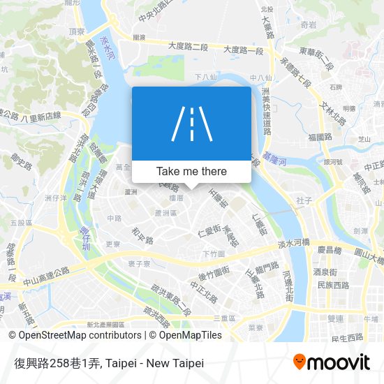 復興路258巷1弄 map