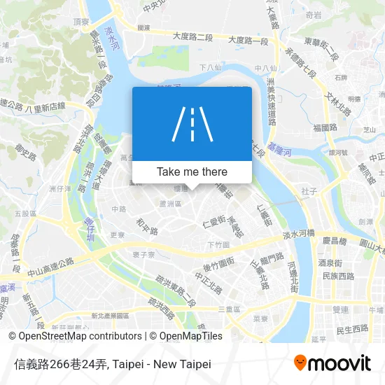 信義路266巷24弄地圖