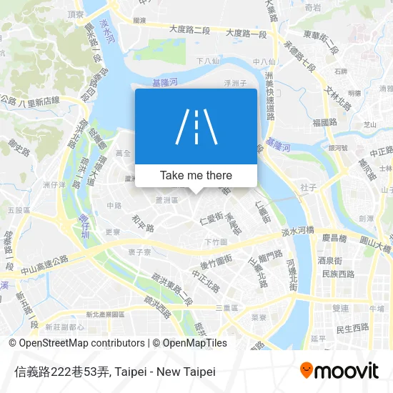 信義路222巷53弄地圖