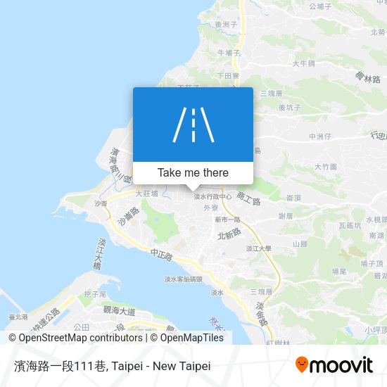 濱海路一段111巷地圖
