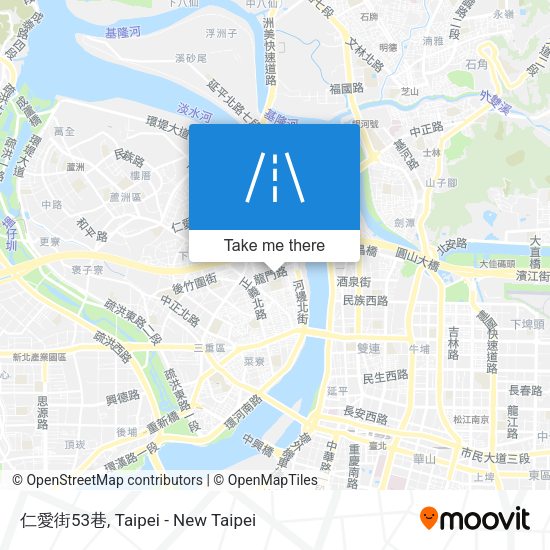 仁愛街53巷地圖