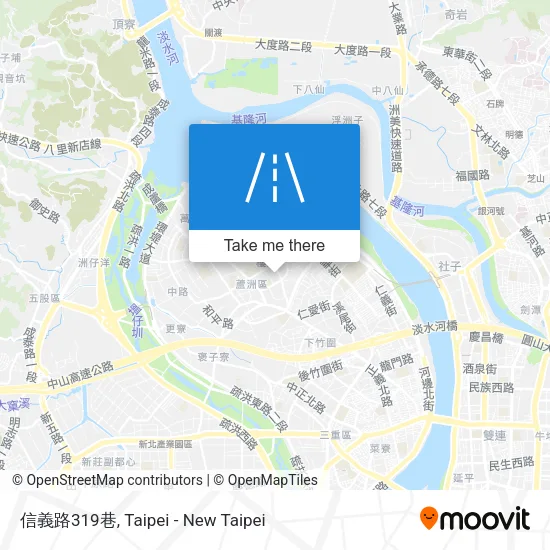 信義路319巷地圖