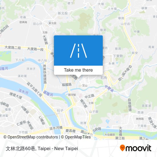 文林北路60巷地圖