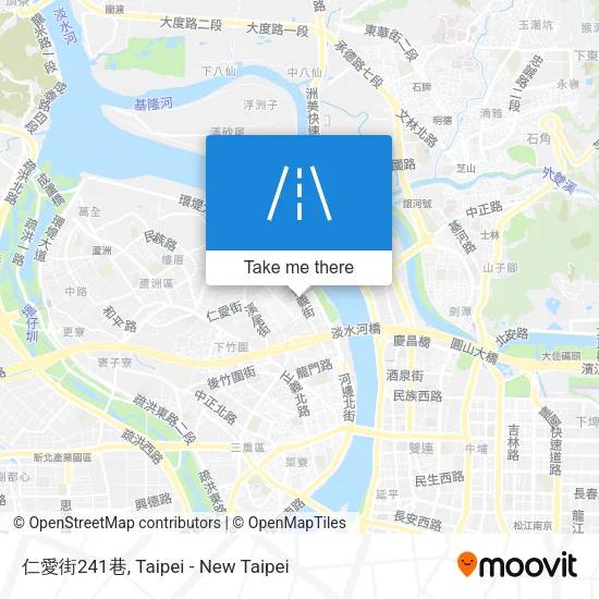 仁愛街241巷地圖