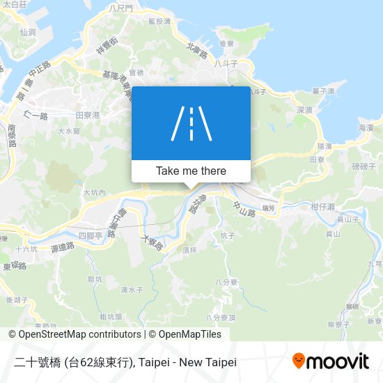 二十號橋 (台62線東行)地圖