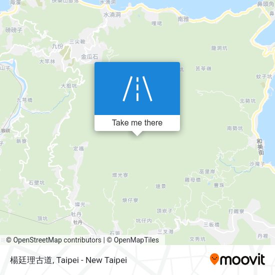 楊廷理古道地圖