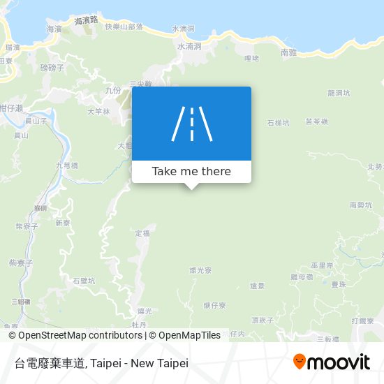 台電廢棄車道 map