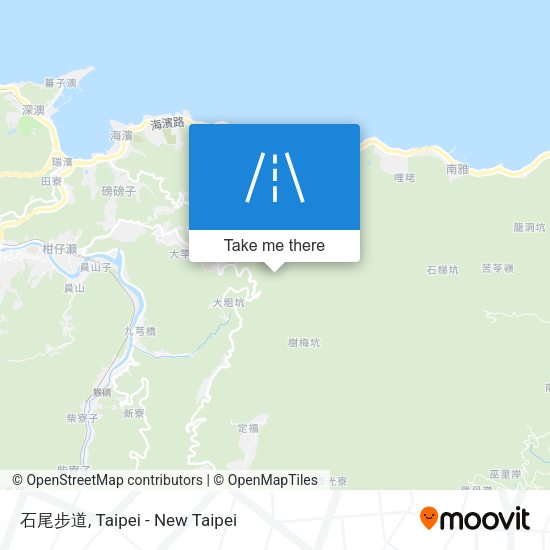 石尾步道地圖