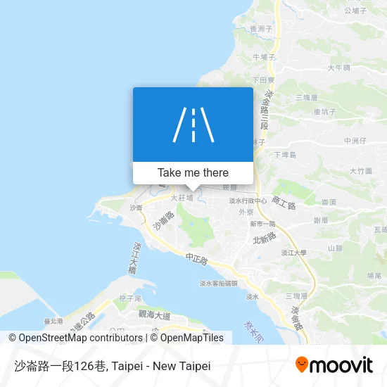 沙崙路一段126巷地圖