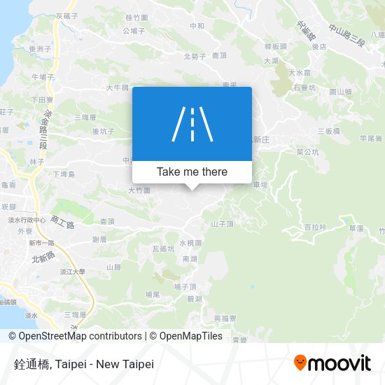 銓通橋 map