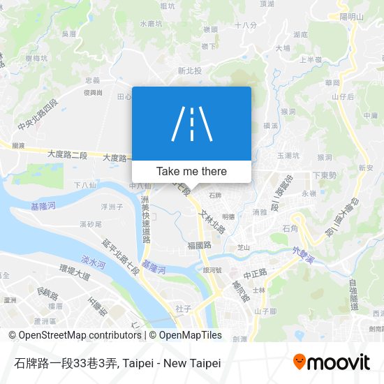石牌路一段33巷3弄 map