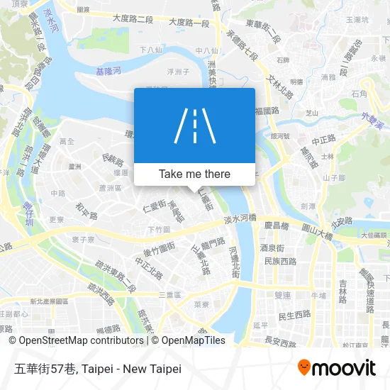 五華街57巷 map