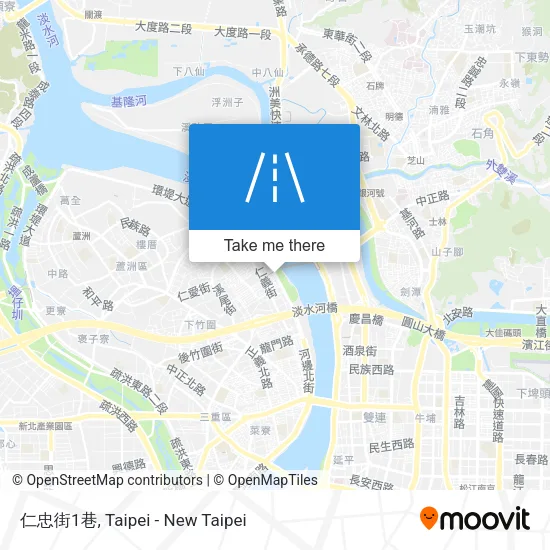 仁忠街1巷地圖