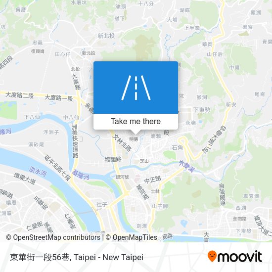 東華街一段56巷地圖