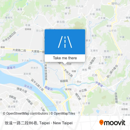 致遠一路二段86巷地圖