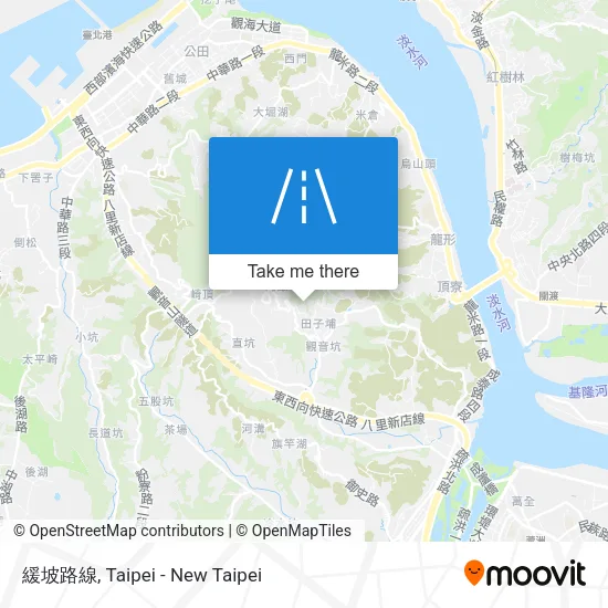 緩坡路線 map