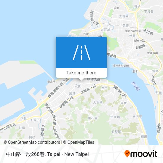 中山路一段268巷地圖