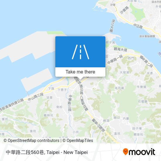中華路二段560巷地圖