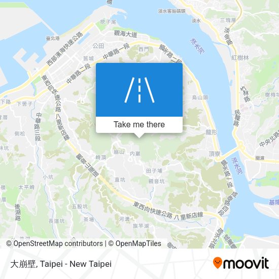 大崩壁地圖