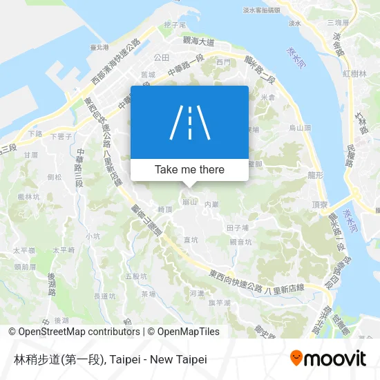 林稍步道(第一段)地圖