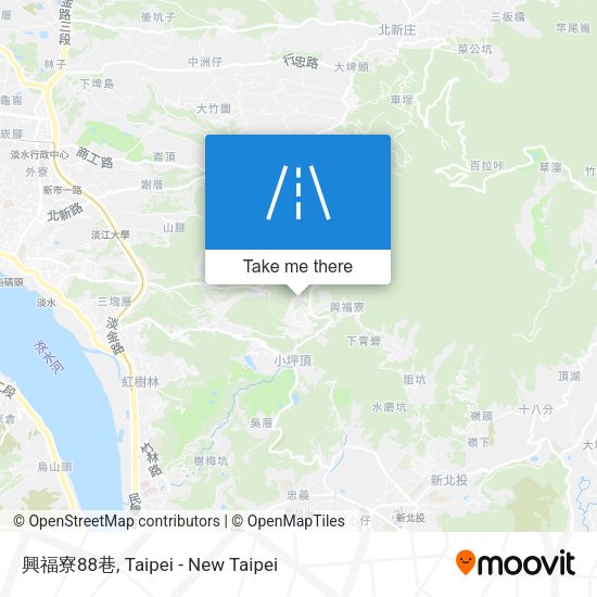 興福寮88巷 map