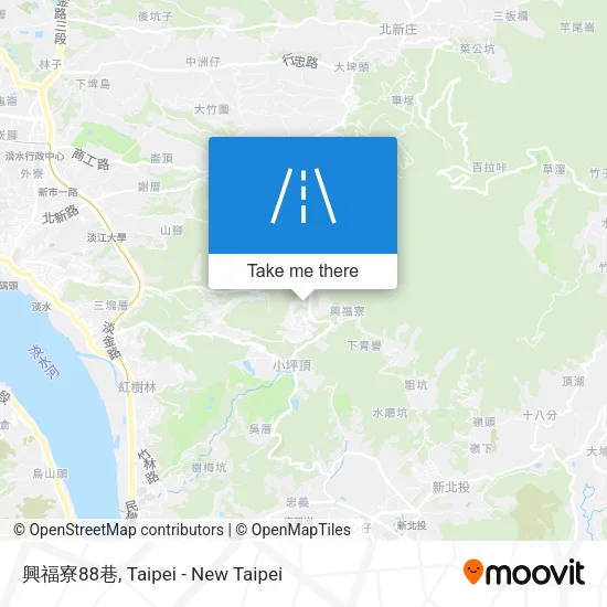 興福寮88巷 map