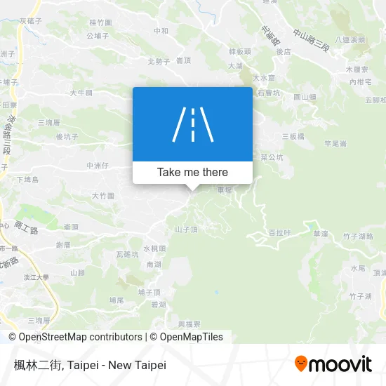 楓林二街地圖
