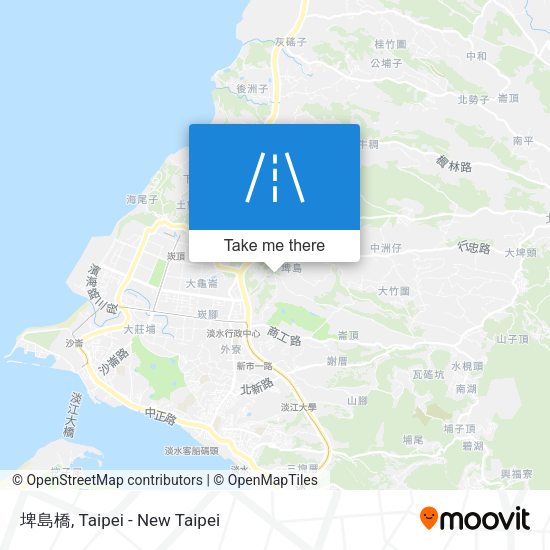 埤島橋地圖