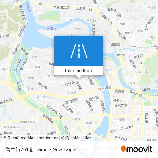 碧華街261巷地圖