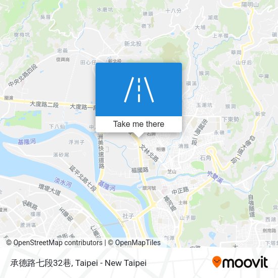 承德路七段32巷地圖
