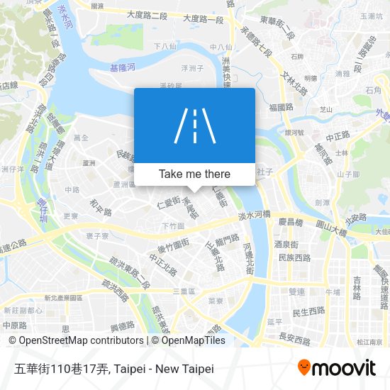 五華街110巷17弄地圖
