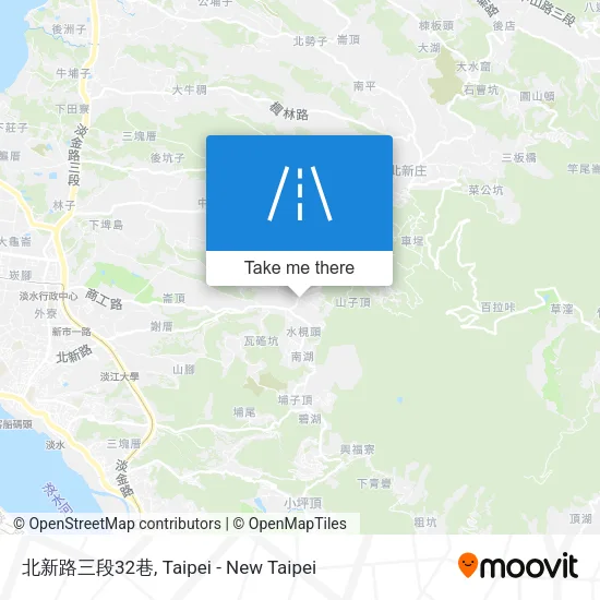 北新路三段32巷地圖